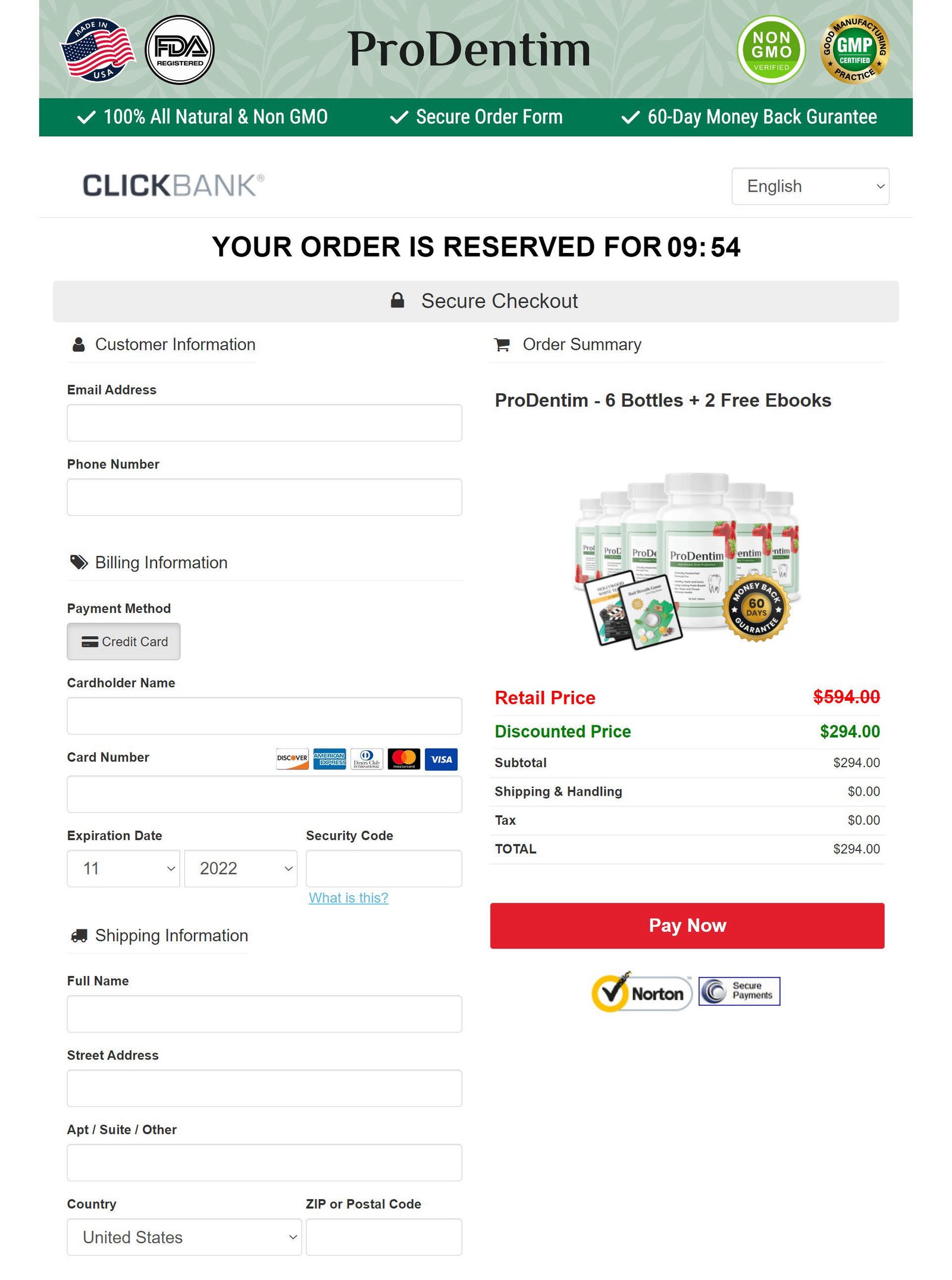 prodentim order